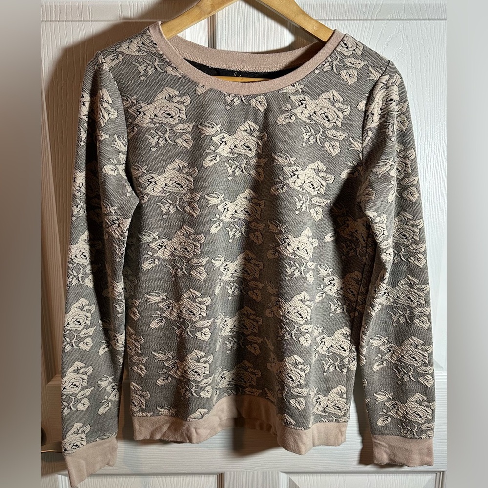 Jack by BB Dakota Embroidered Crew Neck Pullover Sweater - Picture 9 of 12